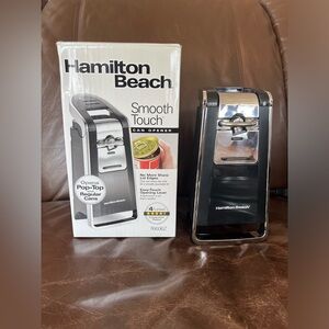 NWT and in box Hamilton Beach Smooth Touch Electric Automatic Can Opener